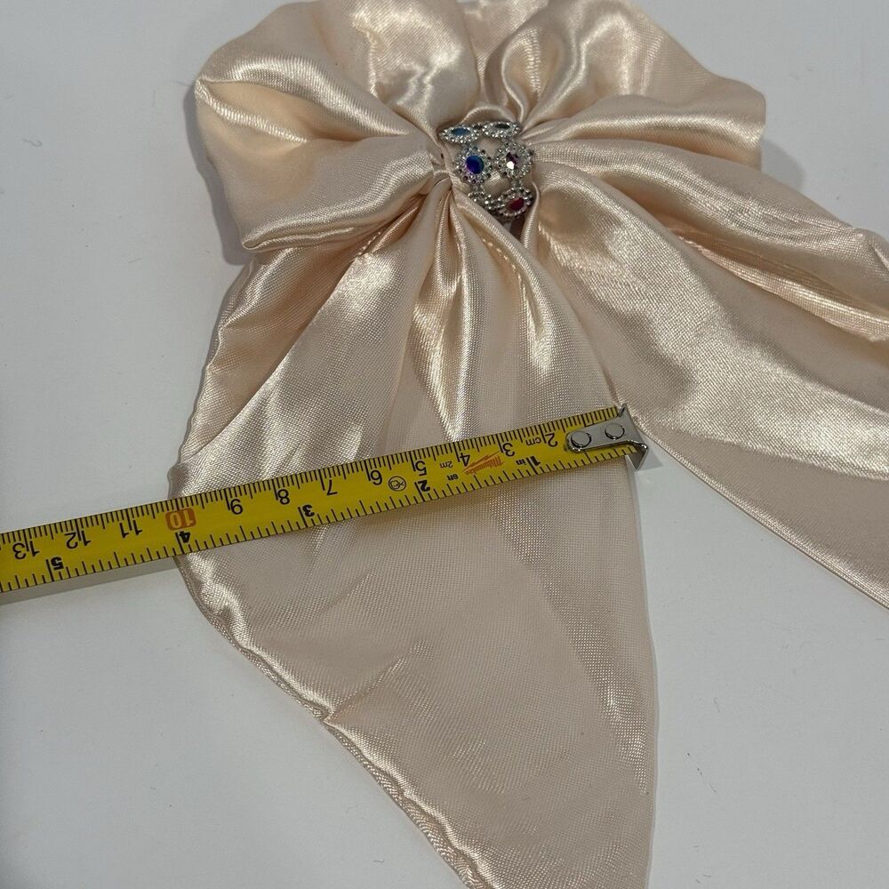 Large Satin Bow Barrettes Women Ribbon Hair Clips Hairpins for Styling - Picture 15 of 16
